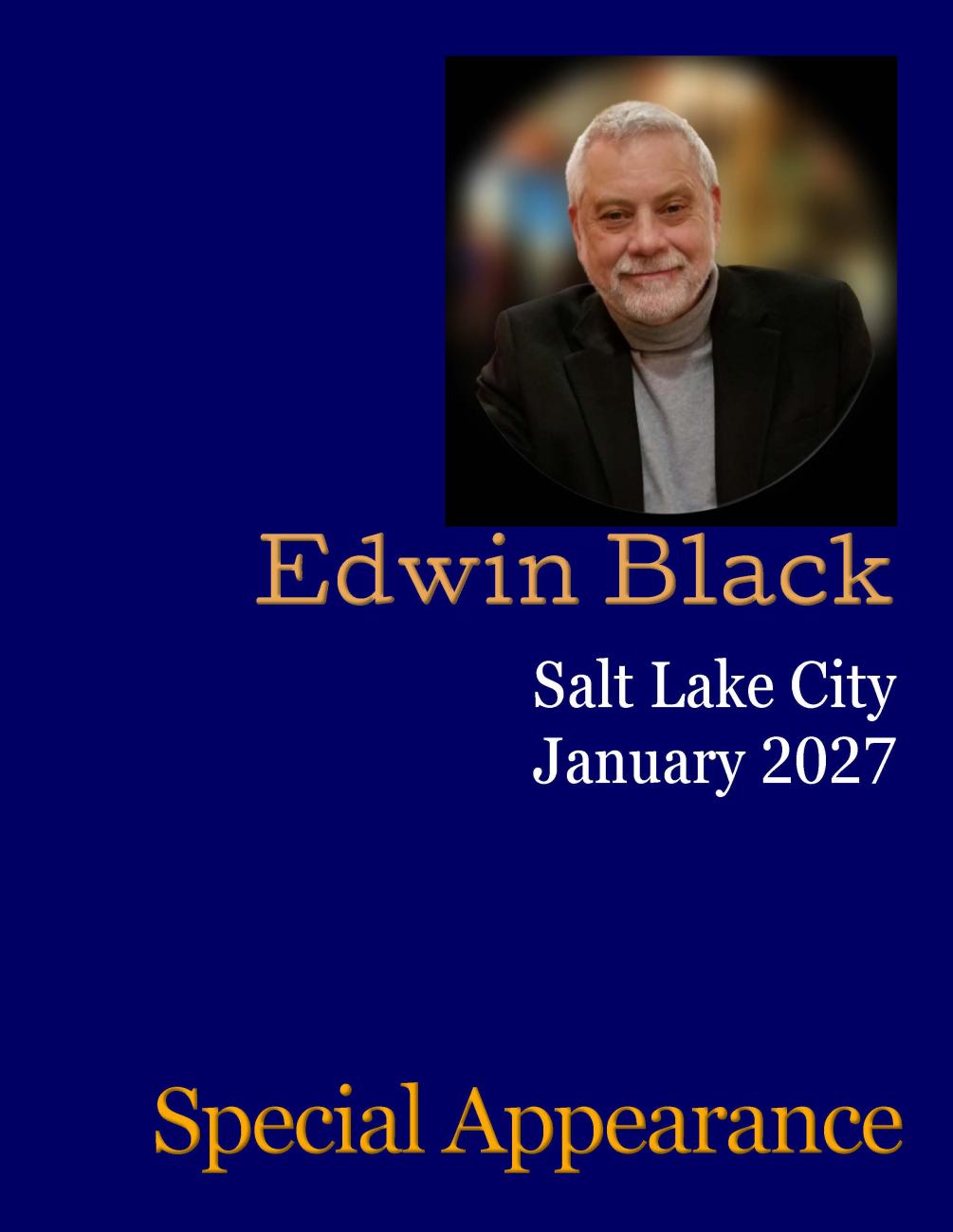 Special event: January 2027 - Salt Lake City