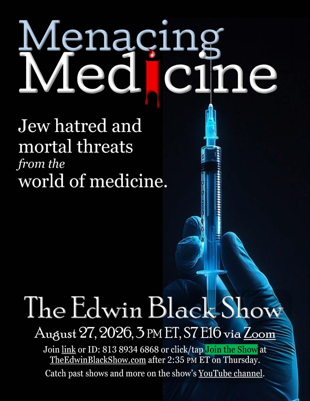 Menacing Medicine