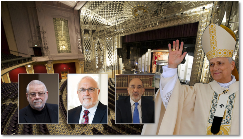 Thumb for 'Three Replies to Pope Leo' with Edwin, Rabbi Cooper, and Rabbi Goldstein
