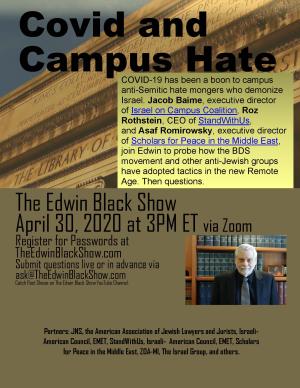 EB Show S1 E04: Covid Campus Hate