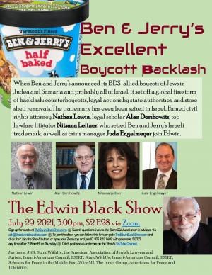 EB Show S02 E28 Ben and Jerry's Boycott