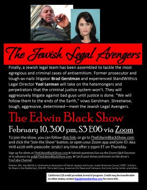 EB Show S3 E06: Jewish Legal Avengers