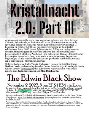 S4 E34: Kristallnacht 2.0 Part III