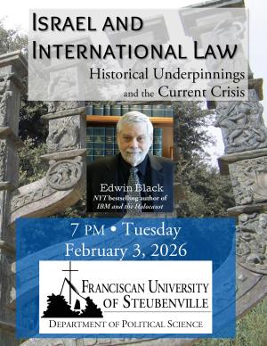 Special event: Israel and International Law for Fransciscan University