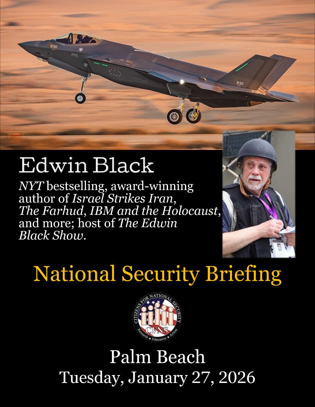 Special Event: National Security Briefing, Palm Beach