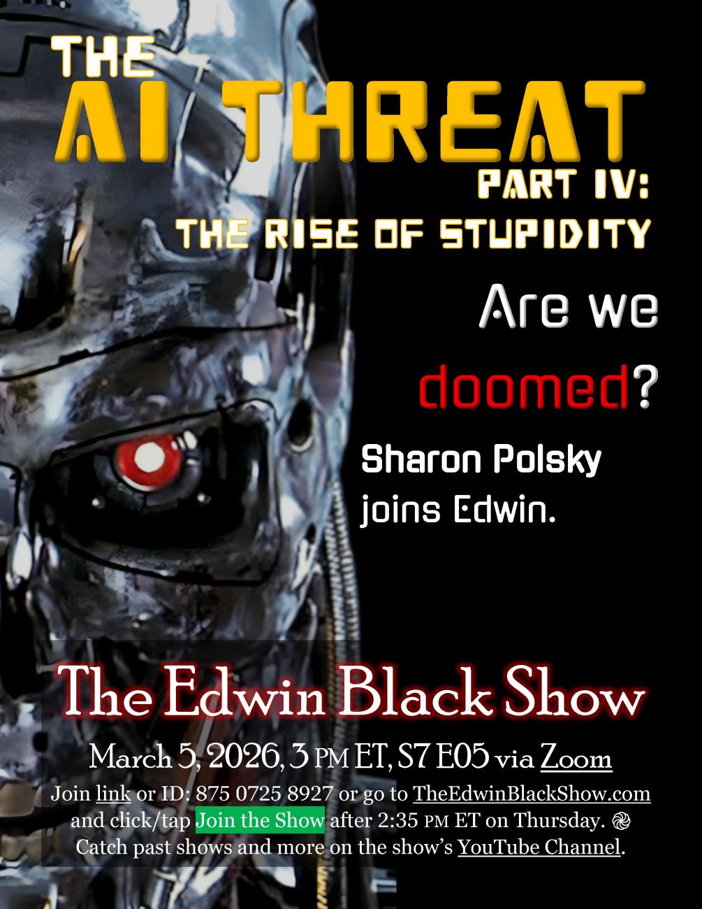 The AI Threat Part IV: The Rise of Stupidity