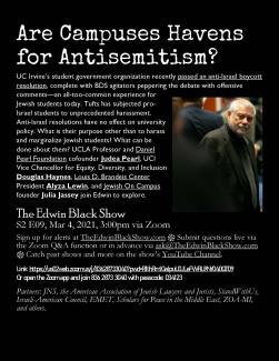EB Show S02 E09: Are Campuses Havens for Antisemitism?