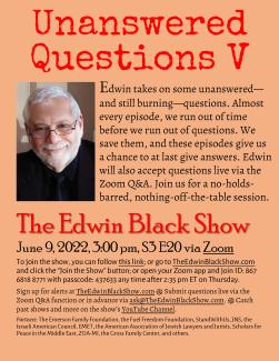 EB Show S3 E20: Unanswered Questions V