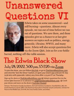 EB Show S3 E26: Unanswered Questions VI
