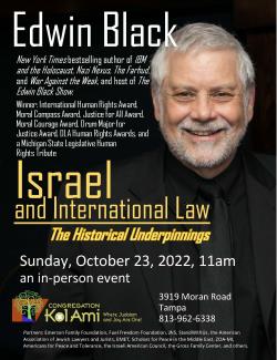 Israel and International Law—The Historical Underpinnings
