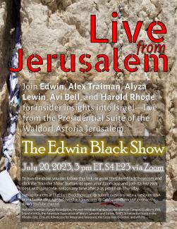 S4 E23: Live from Jerusalem