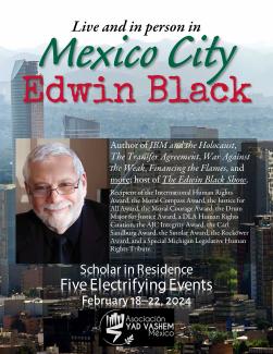 Special Events: Mexico City 2024 Scholar-in-Residence