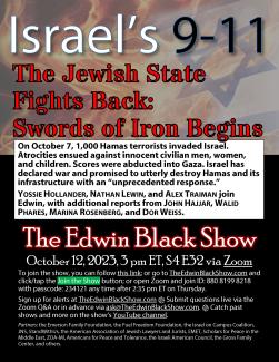 S4 E32: Swords of Iron Unleashed in Response to Hamas Sneak Attack
