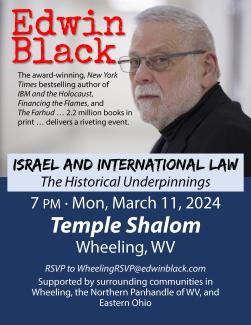 Special Event: Israel and International Law for WV, OH, PA