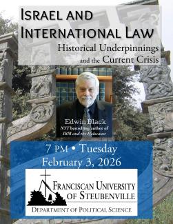 Special event: Israel and International Law for Fransciscan University