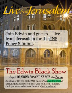 Live from Jerusalem 2026