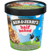 A carton of Ben & Jerry's Half-Baked ice cream